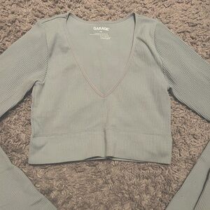 Garage Cropped Long Sleeve